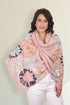 Caribbean Bouquet Fine Merino Wool Stole